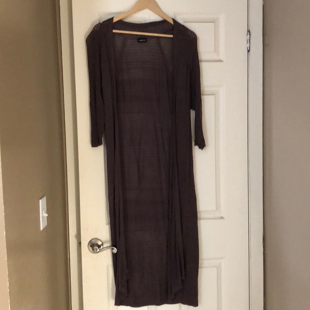 Torrid lightweight sweater duster